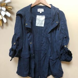 Current Elliott Military Lightweight Hooded Jacket